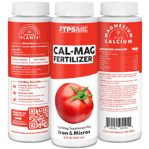 TPS NUTRIENTS Cal-Mag supports healthy plant growth and sturdy stems