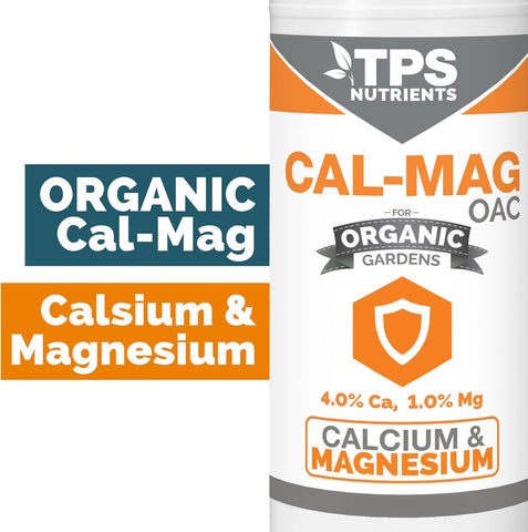 TPS NUTRIENTS Cal-Mag OAC dosing scoop included for precise feeding.