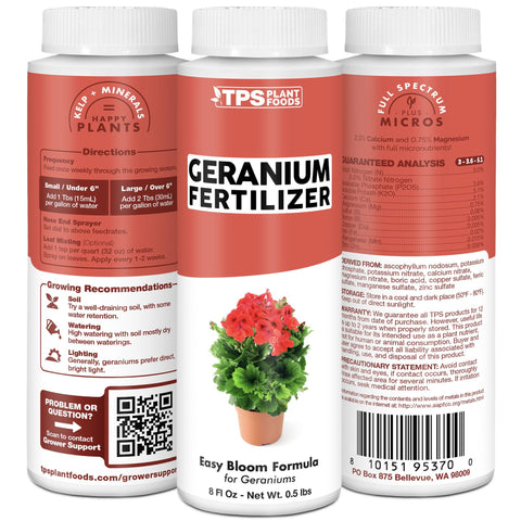 TPS NUTRIENTS Container Garden image highlights use in pots and beds