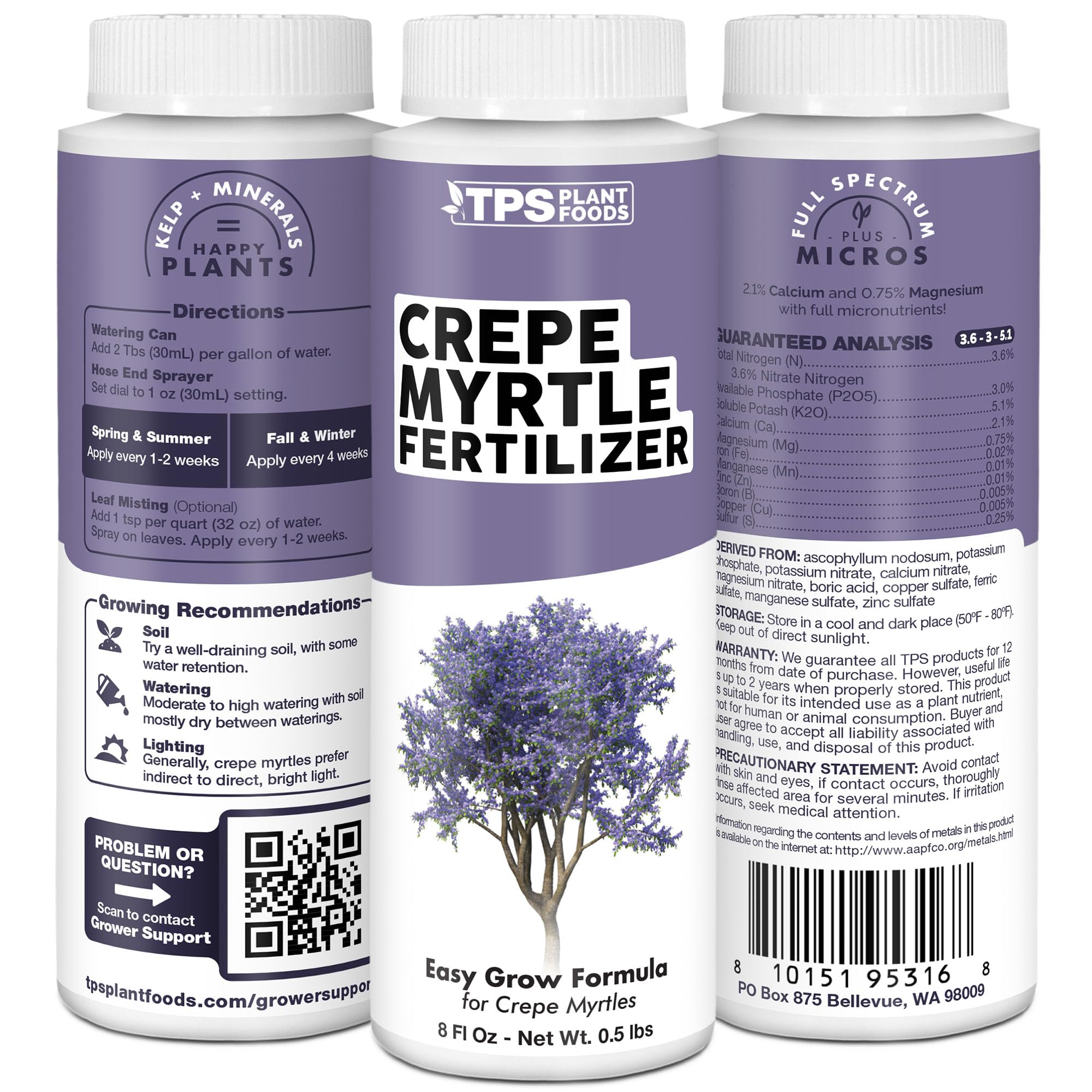 Vibrant blooms and color enhanced by TPS NUTRIENTS liquid feed