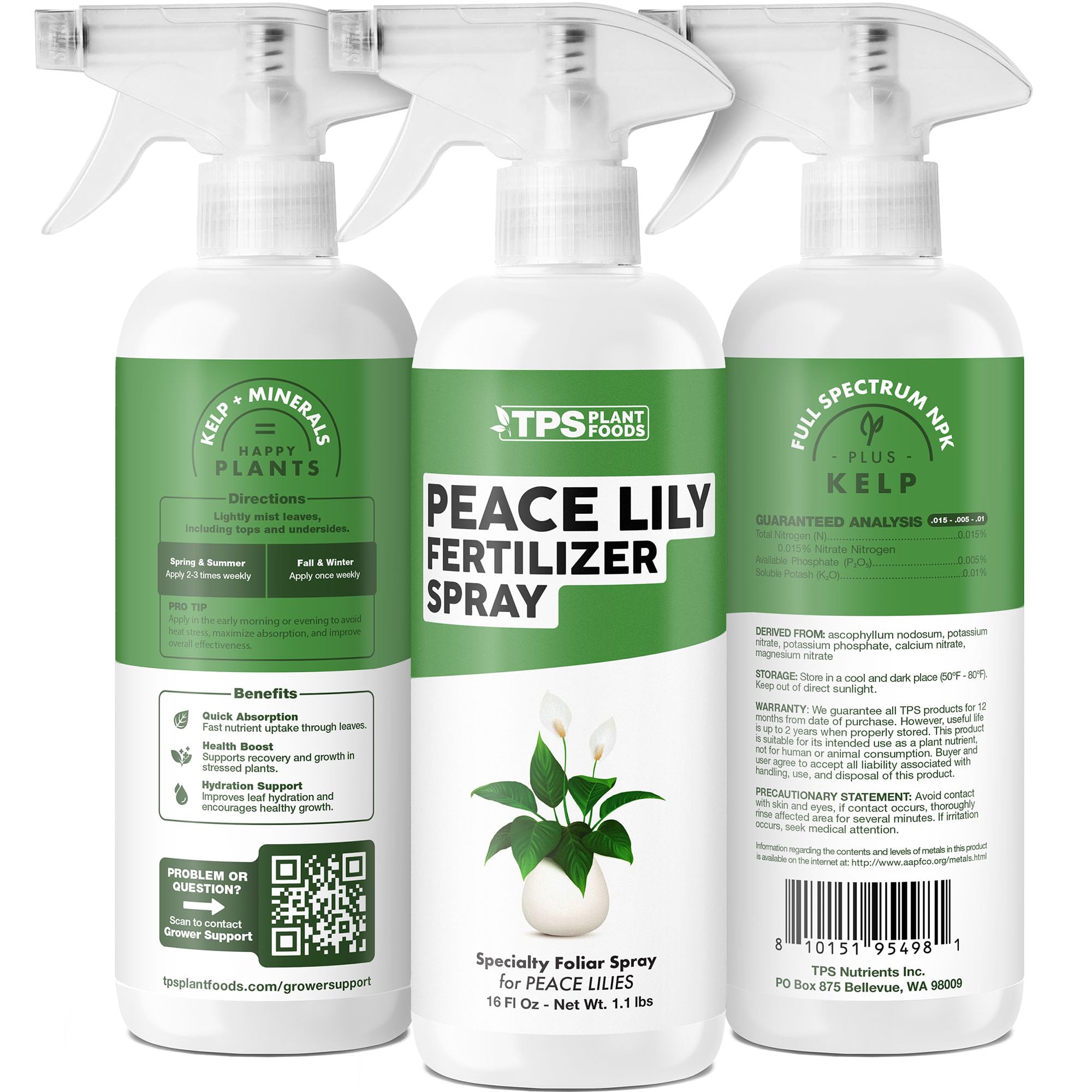 TPS NUTRIENTS Easy mist application for effortless plant feeding.