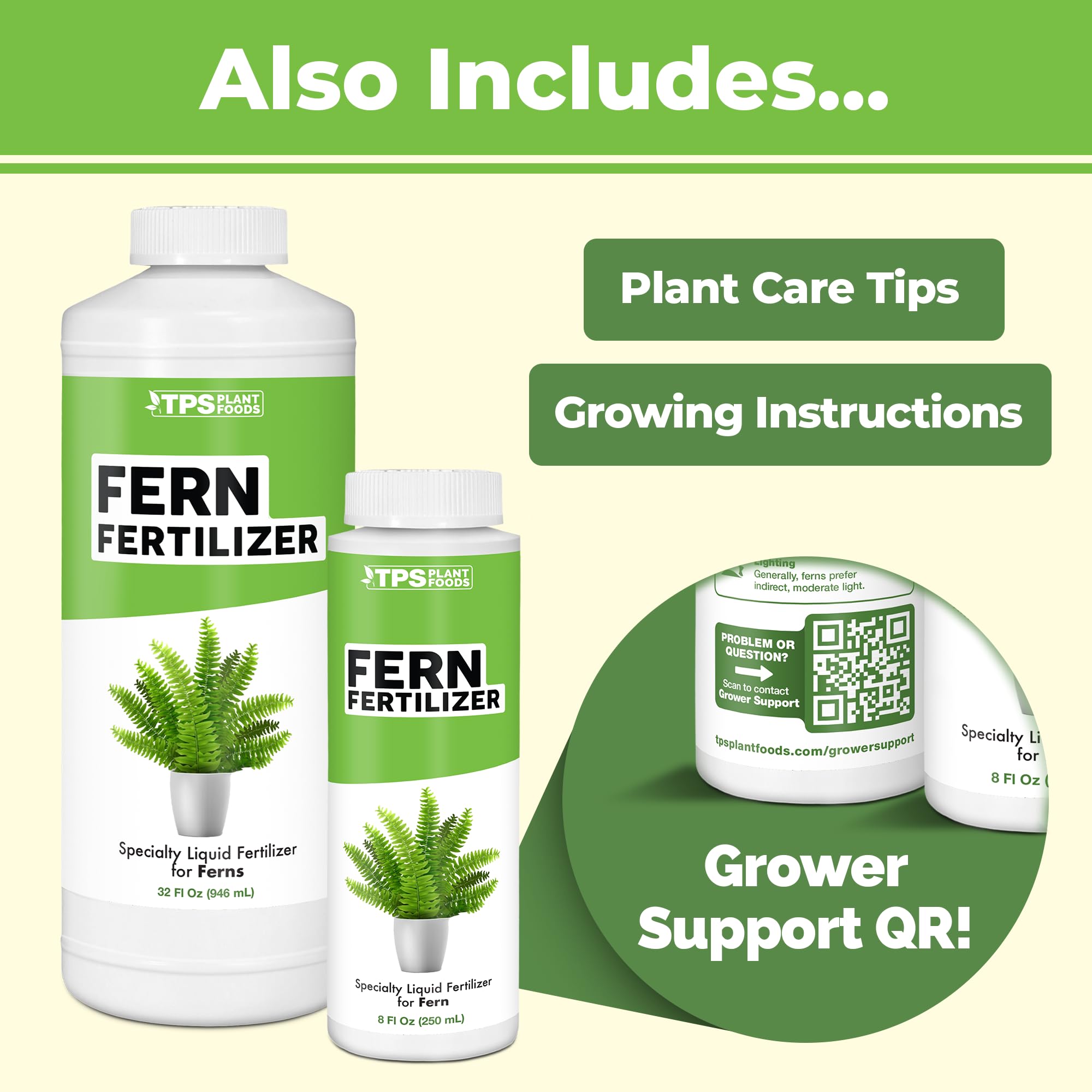 TPS NUTRIENTS Fern Fertilizer USA-made formula for trusted quality