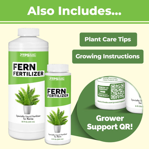 TPS NUTRIENTS Fern Fertilizer USA-made formula for trusted quality