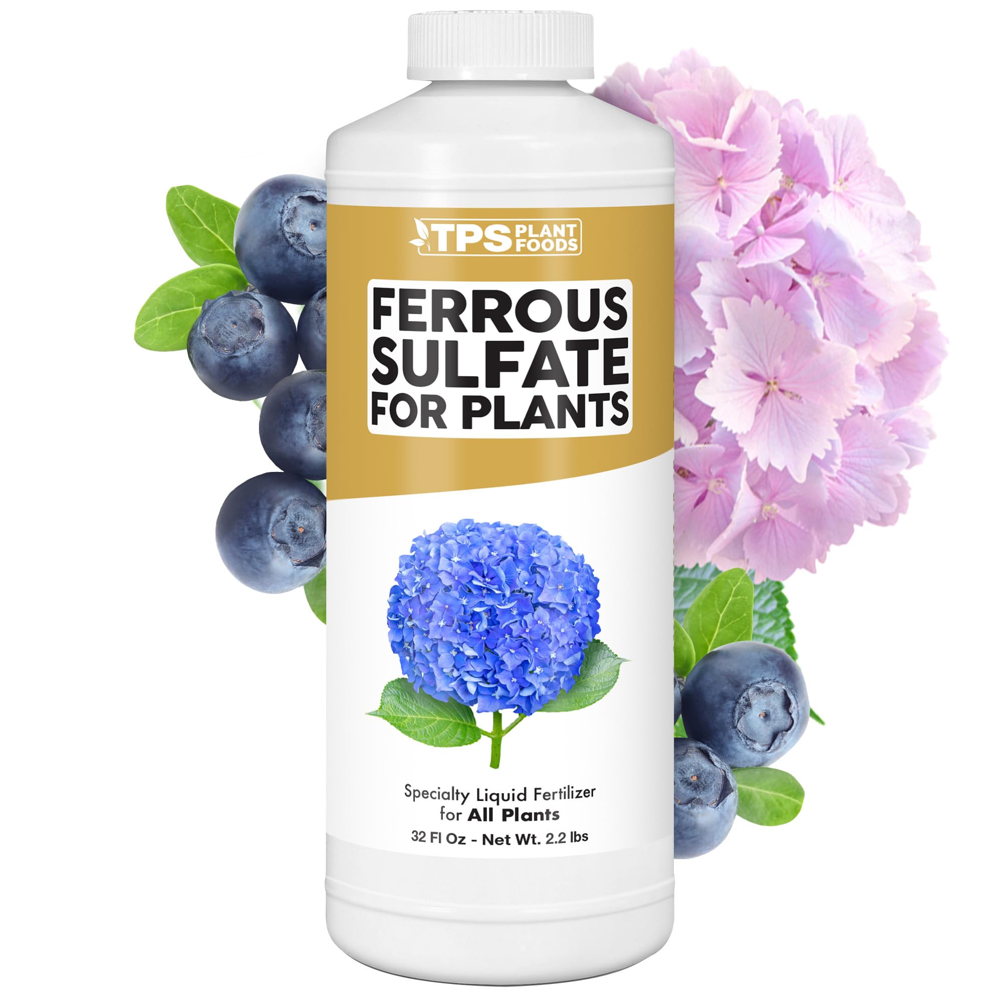TPS NUTRIENTS Ferrous Sulfate for greener foliage and steady growth.