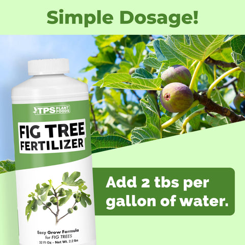 TPS NUTRIENTS fig-tree-fertilizer-label-closeup highlights balanced nutrients for safe feeding.