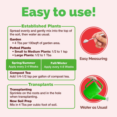 TPS NUTRIENTS garden-plant-application scene demonstrates use during planting and transplanting.