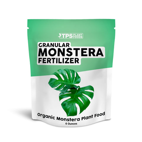 TPS NUTRIENTS Granular Monstera Food bottle promotes steady feeding for healthier growth.