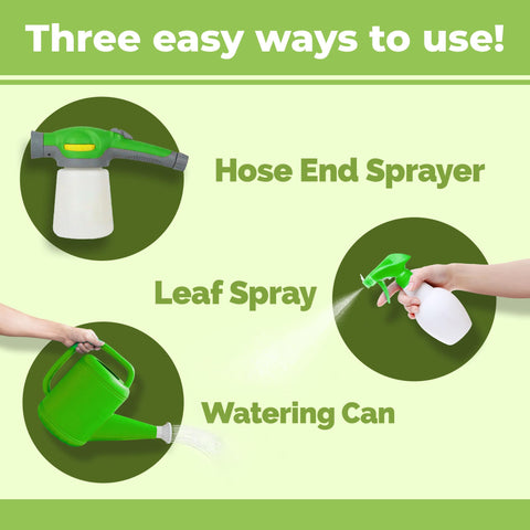 TPS NUTRIENTS Hedges and landscape plants receive essential nutrients with easy application.