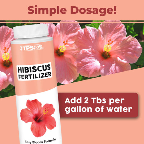 TPS NUTRIENTS Hibiscus Fertilizer application drops, gentle, balanced nutrition for hibiscus