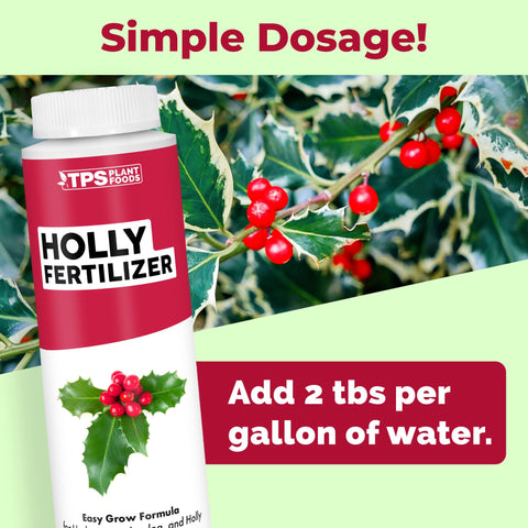 TPS NUTRIENTS Holly Fertilizer root growth promotes strong, resilient roots.