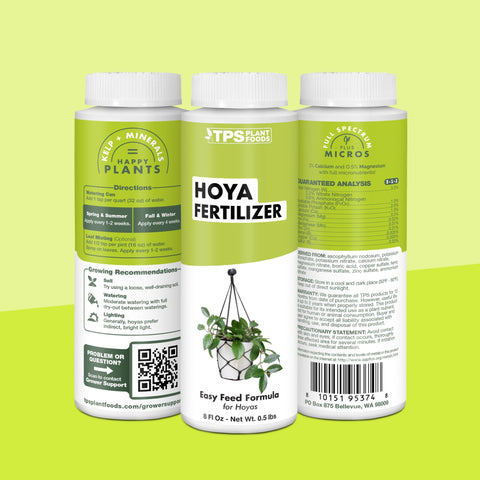 TPS NUTRIENTS Hoya 8oz bottle offers convenient at-home feeding.