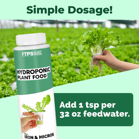 TPS NUTRIENTS hydroponic plant food pour captures easy mixing into your reservoir.