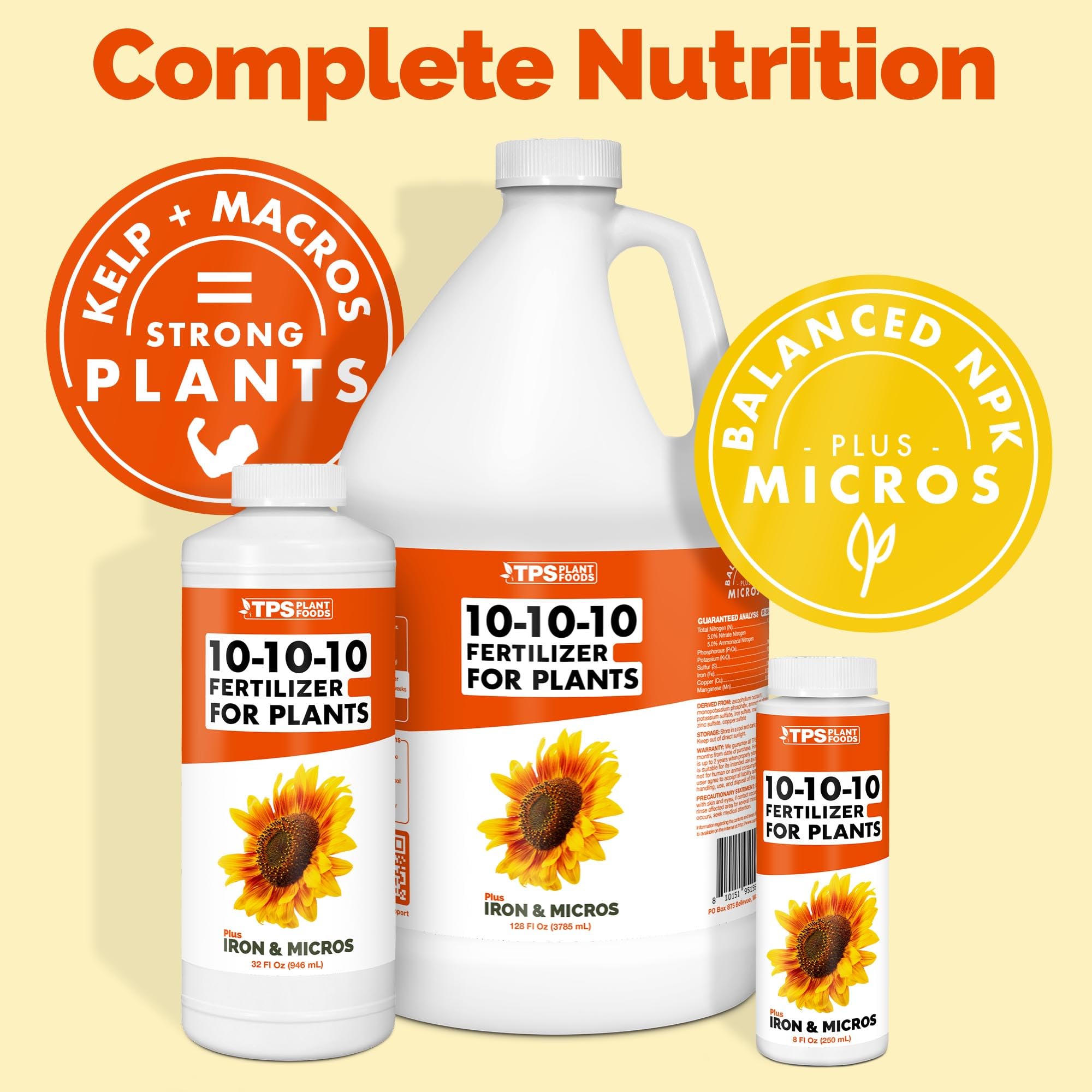 TPS NUTRIENTS iron and micronutrients close-up supporting plant metabolism and resilience.
