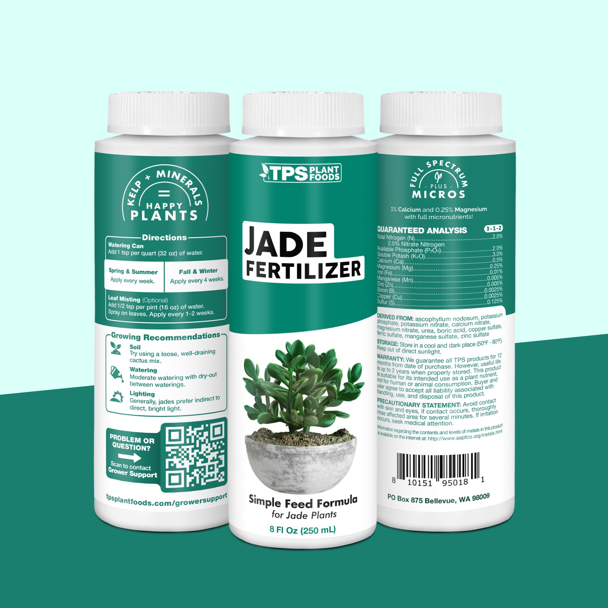 TPS NUTRIENTS Jade Fertilizer dissolving in water for mix