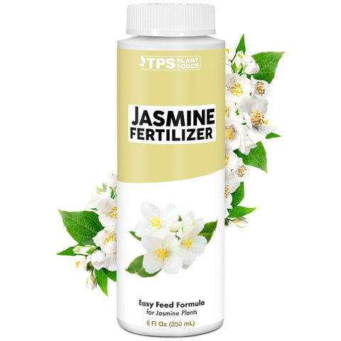 TPS NUTRIENTS Jasmine Fertilizer label close-up for bloom support