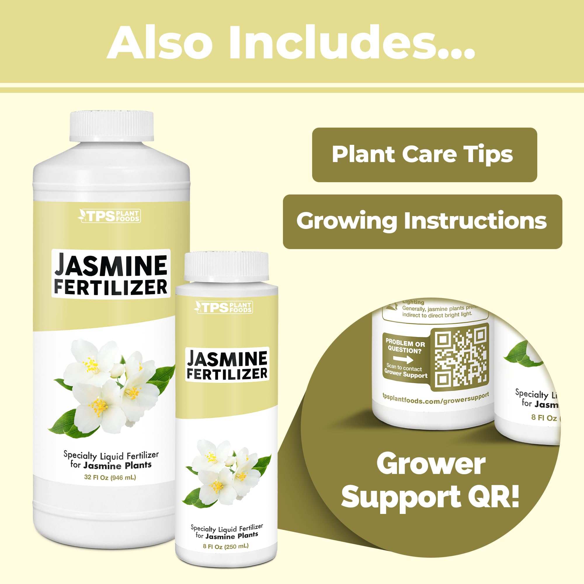TPS NUTRIENTS Jasmine fertilizer USA-made logo indicating quality