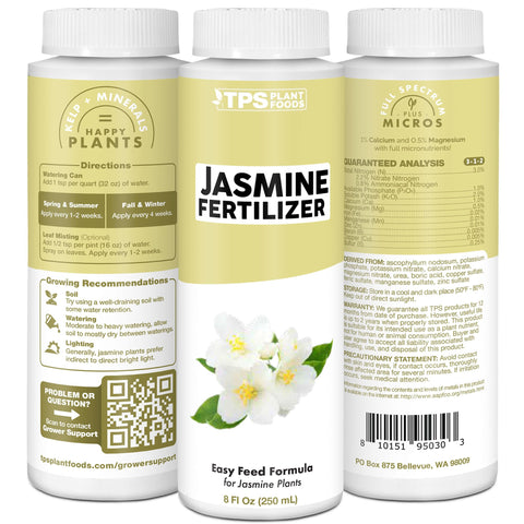 TPS NUTRIENTS Jasmine vine on trellis illustrating steady growth