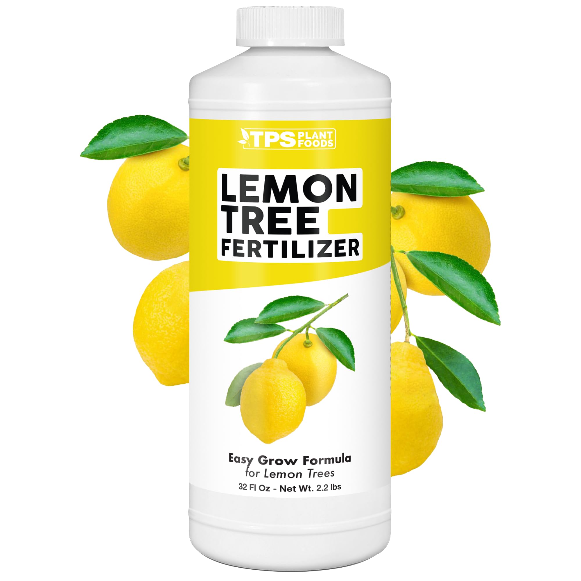 TPS NUTRIENTS Lemon Tree Fertilizer bottle for balanced growth and sweeter harvests.
