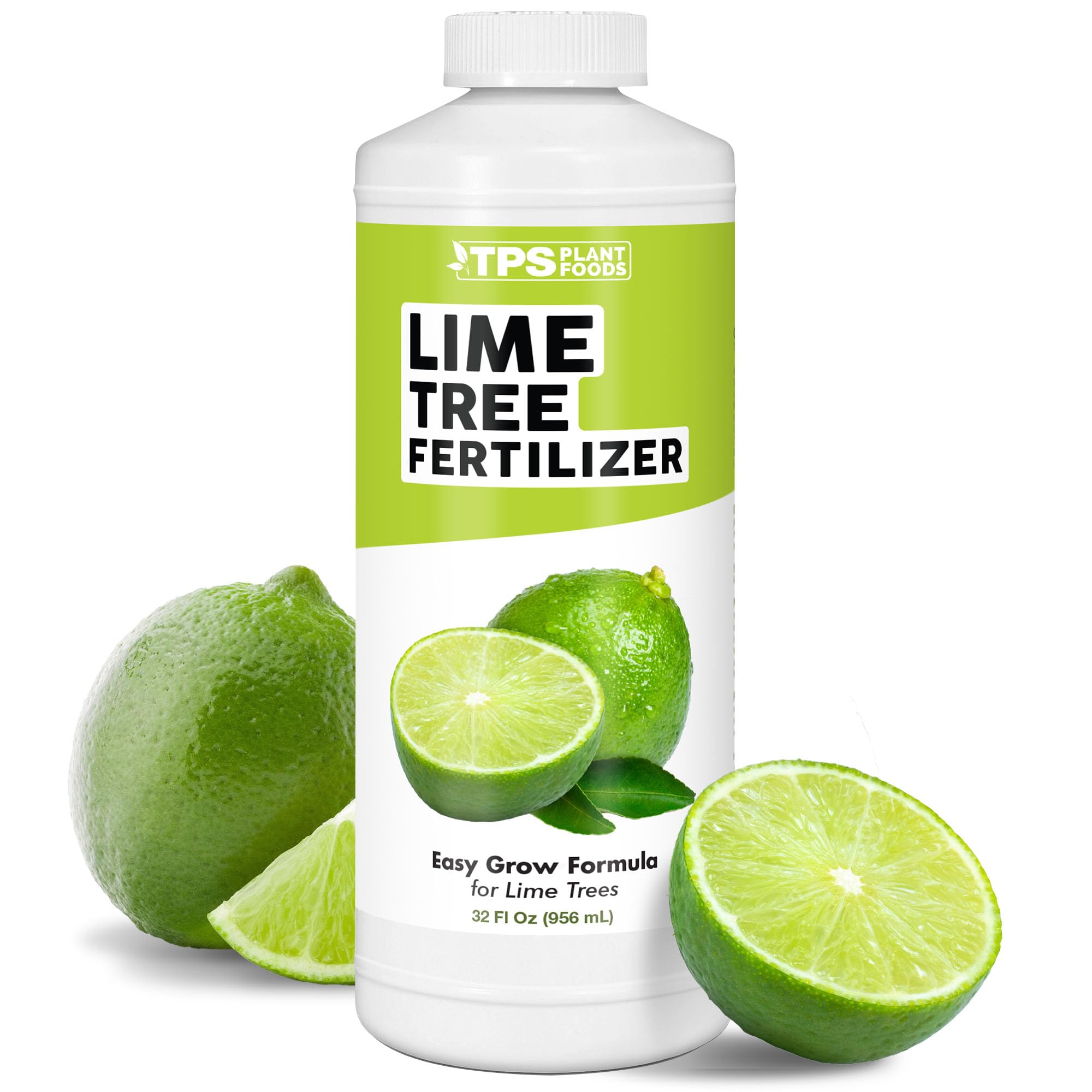 TPS NUTRIENTS Lime Tree Fertilizer bottle pour supports balanced growth and fruit development.