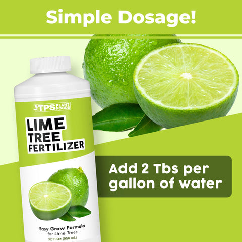 TPS NUTRIENTS Lime Tree Fertilizer liquid formula ready for precise feeding.