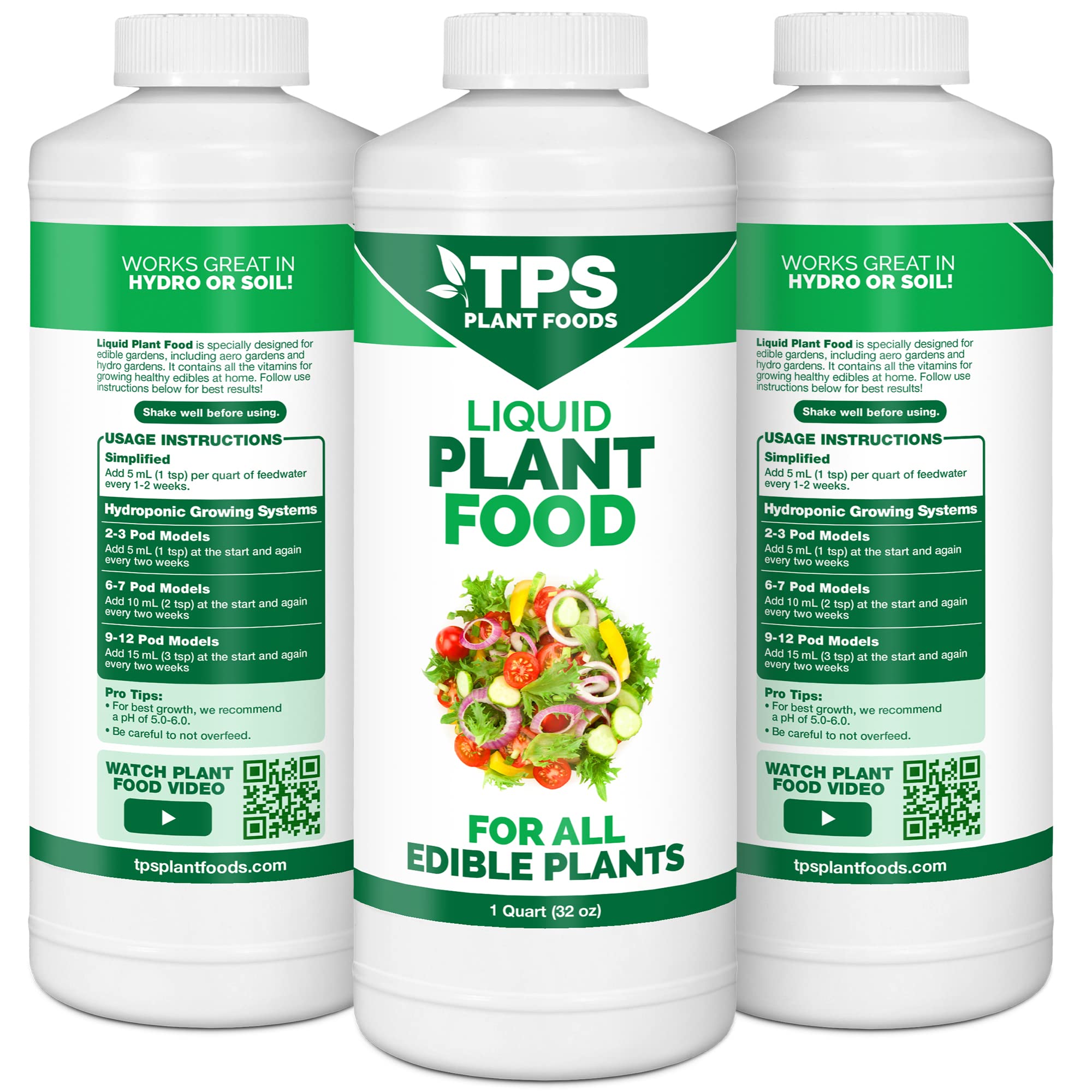 TPS NUTRIENTS liquid nutrition indoors promotes vibrant hydroponic greens.