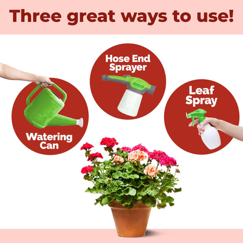 TPS NUTRIENTS Liquid Plant Food pour shot for easy dosing in pots