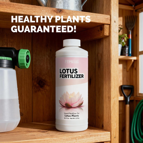 TPS NUTRIENTS Lotus Fertilizer enhances pond plant vitality