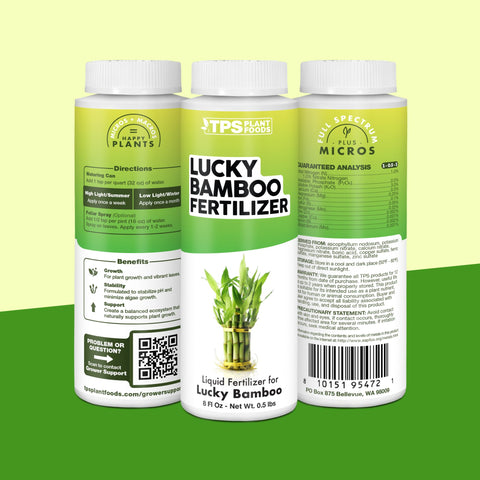 TPS NUTRIENTS Lucky Bamboo Fertilizer is made in the USA for reliable, local nutrition.