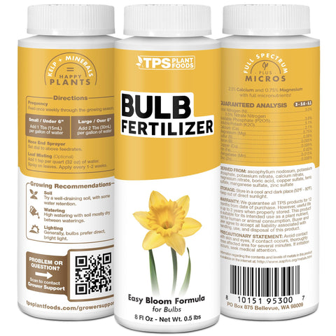 TPS NUTRIENTS Made in USA bulb fertilizer supports home landscape care