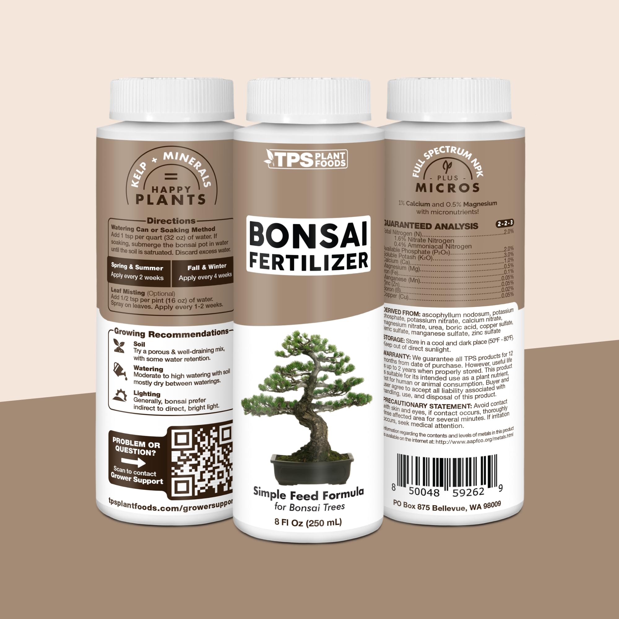 TPS NUTRIENTS Made In USA label ensures quality.