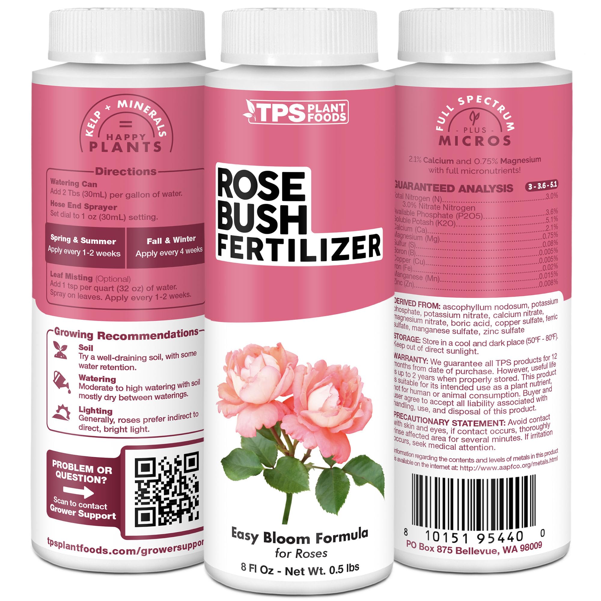 TPS NUTRIENTS made in USA label signals quality and reliability.