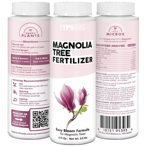 TPS NUTRIENTS Magnolia Tree Fertilizer made in USA supports safe, reliable nourishment