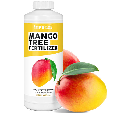 TPS NUTRIENTS Mango Tree Fertilizer bottle for steady growth.
