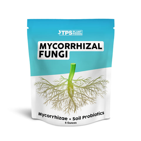 TPS NUTRIENTS Mycorrhizal Fungi 6oz container promotes healthy root development