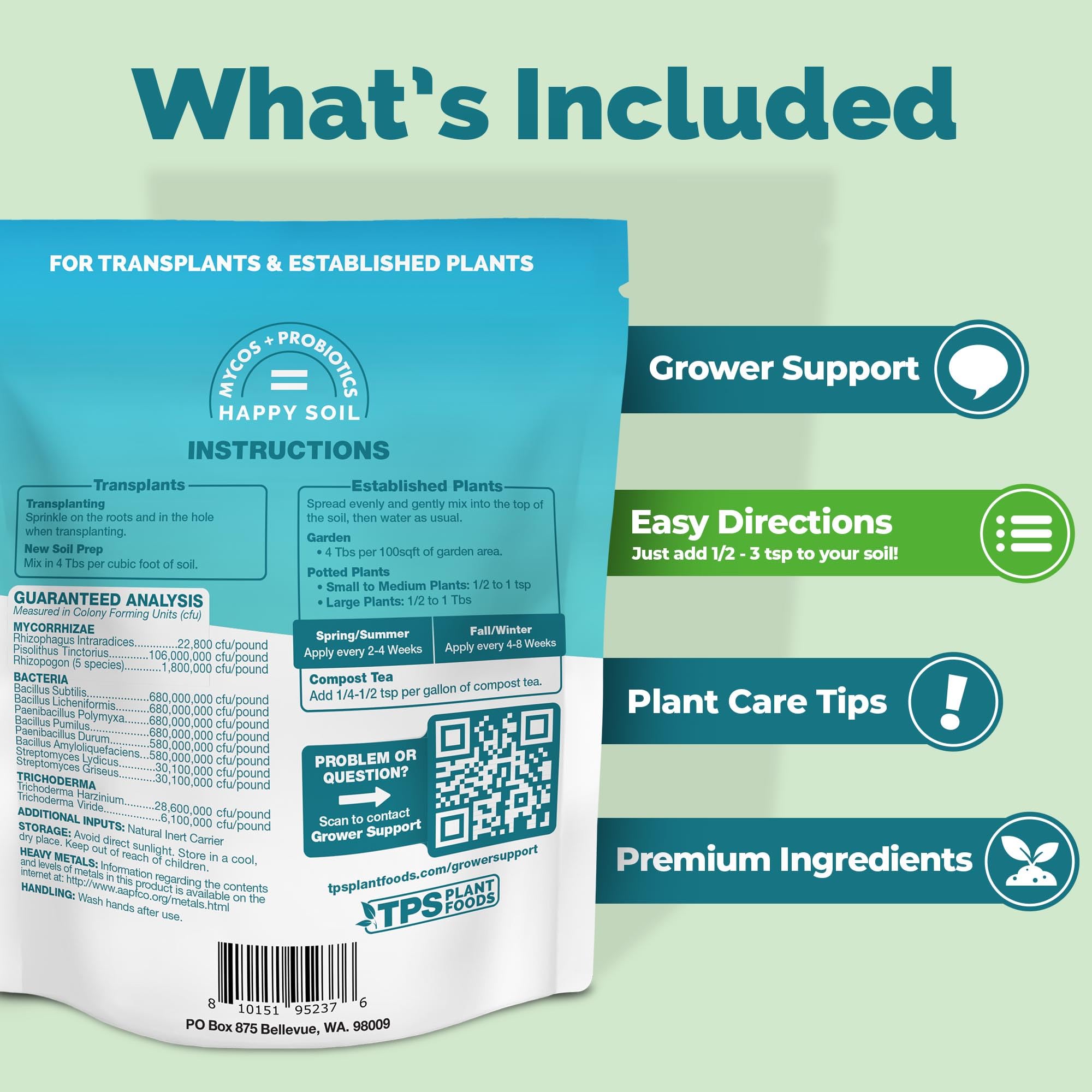 TPS NUTRIENTS root health illustration highlights deeper, stronger root systems