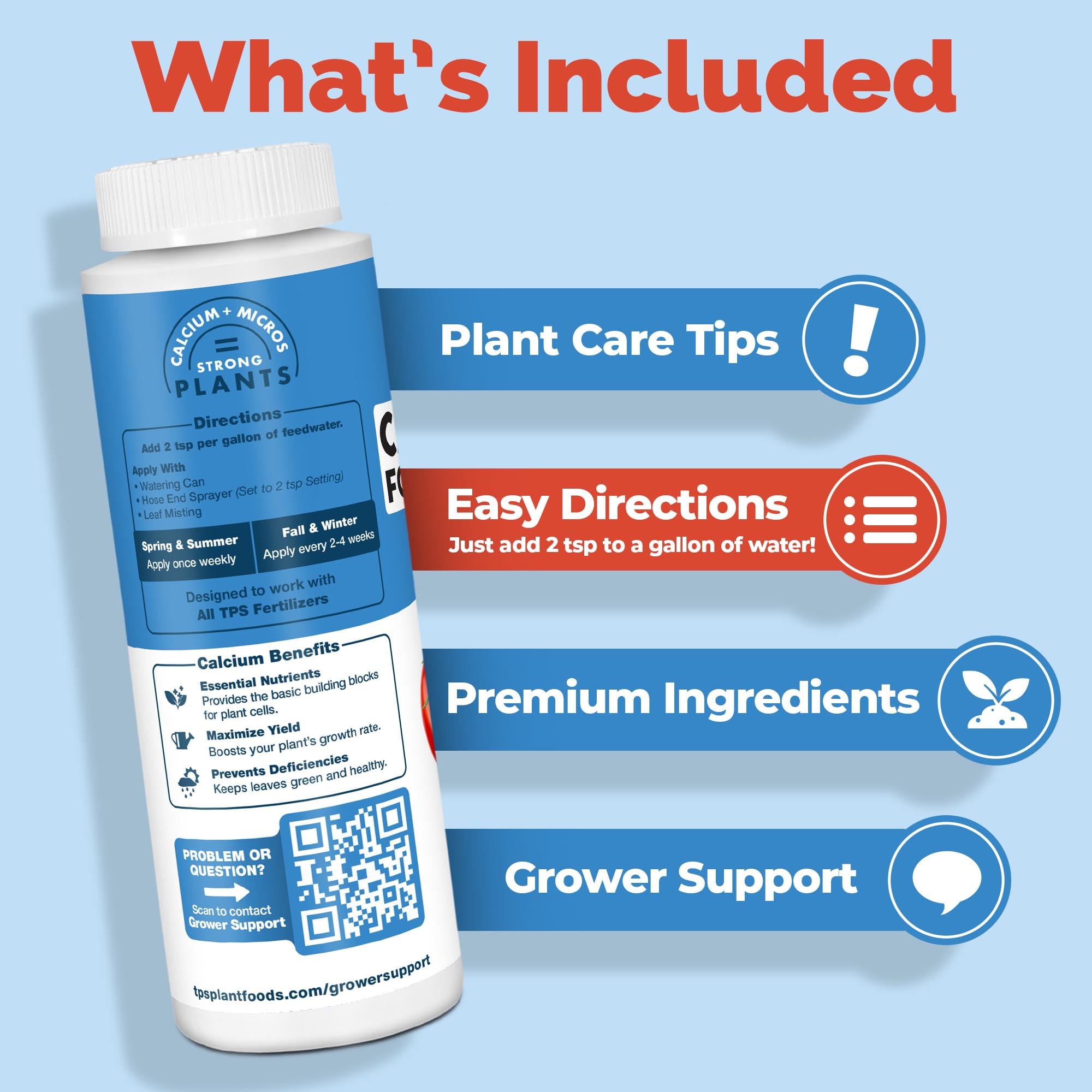 TPS NUTRIENTS New leaves image, supports vibrant growth.