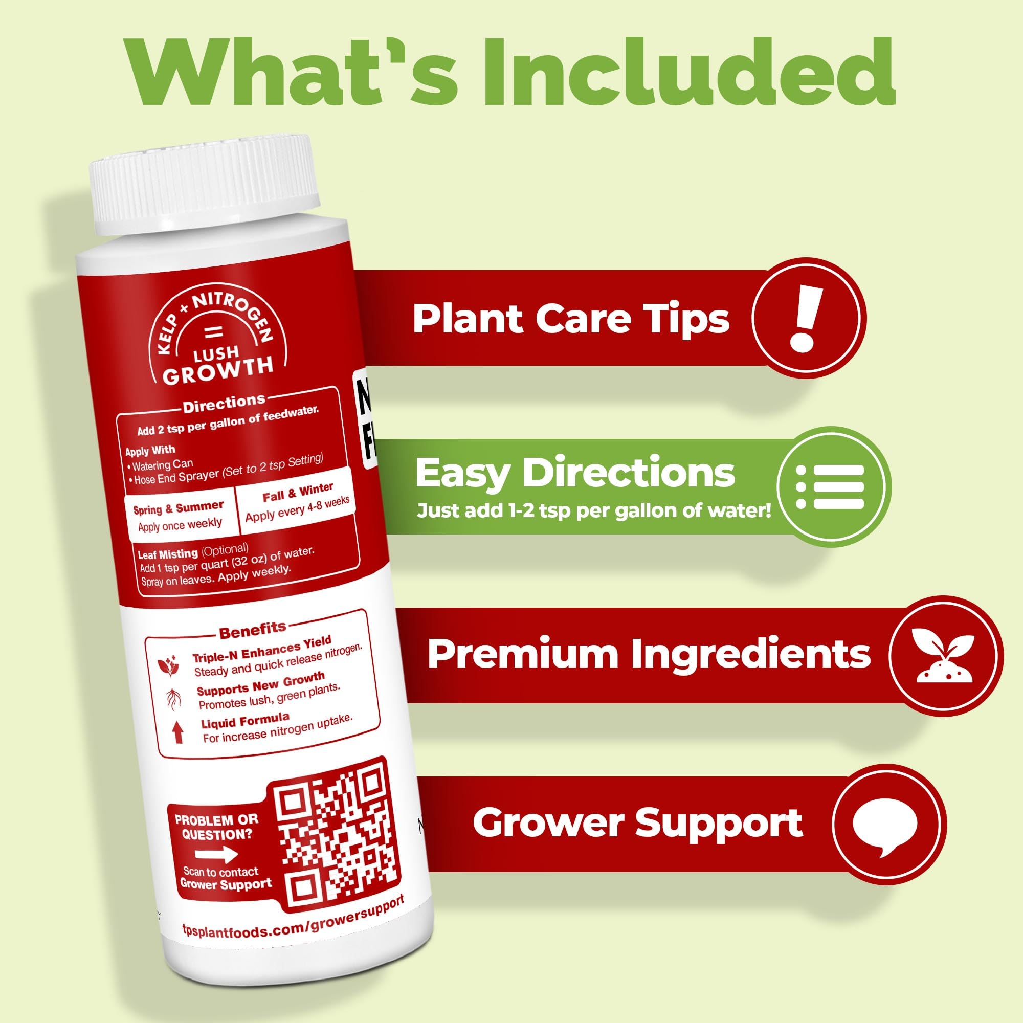 TPS NUTRIENTS nitrogen for plants in turf application promoting thriving lawns