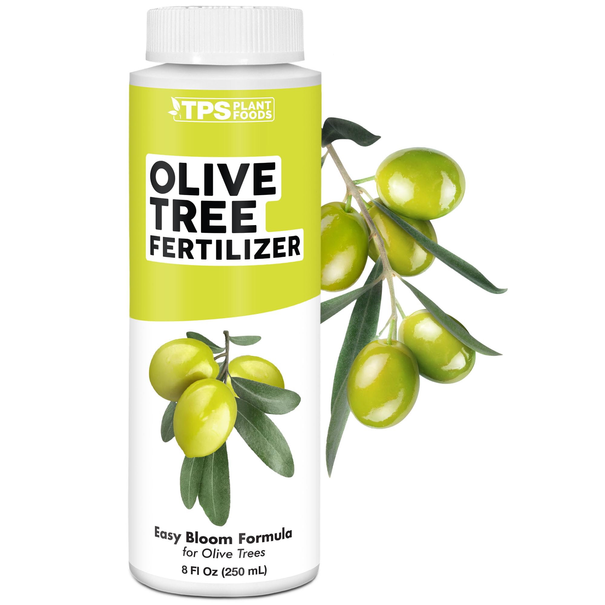 TPS NUTRIENTS Olive Tree Fertilizer bottle ready for watering