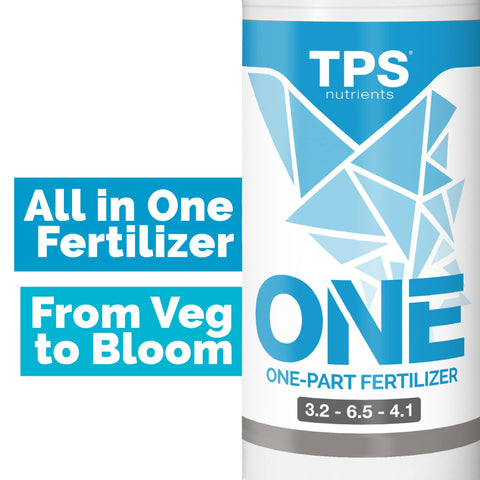 TPS NUTRIENTS bottle supporting healthy roots and steady growth.
