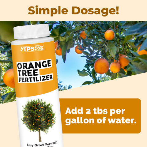 TPS NUTRIENTS fertilizer supporting strong root development in orange trees