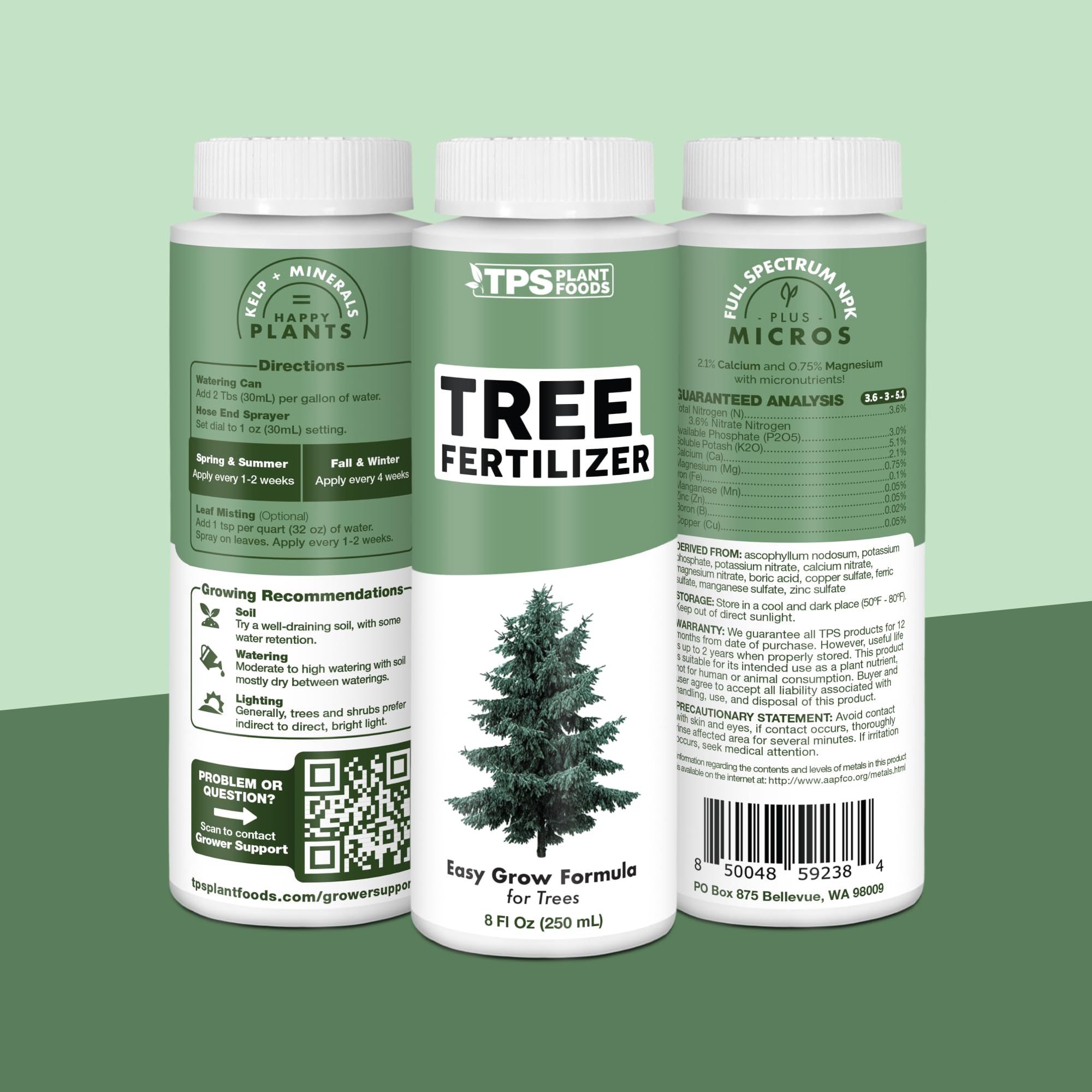 TPS NUTRIENTS Packaging bottle display communicates simple, reliable feeding.