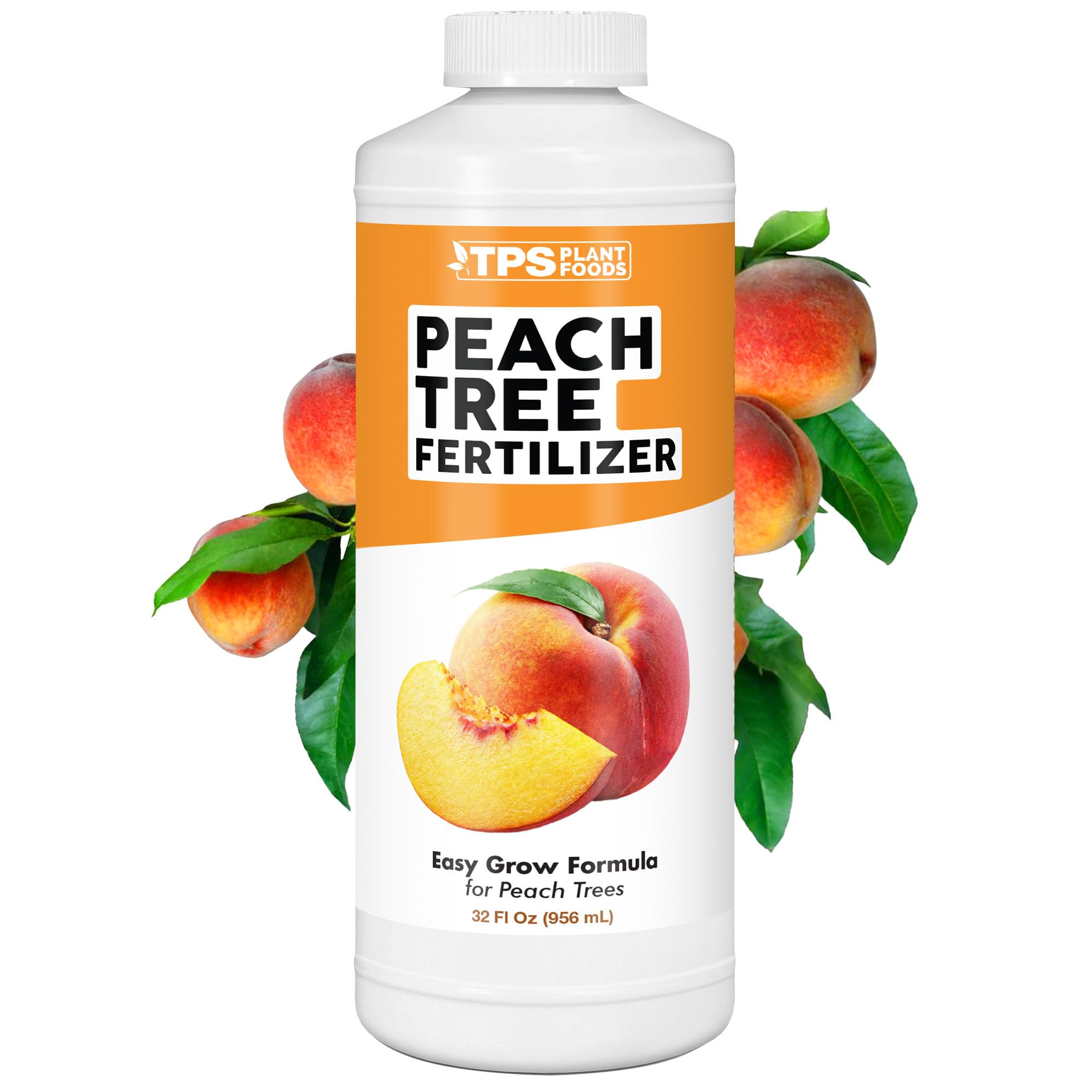 TPS NUTRIENTS Peach Tree Fertilizer bottle pour for even feeding