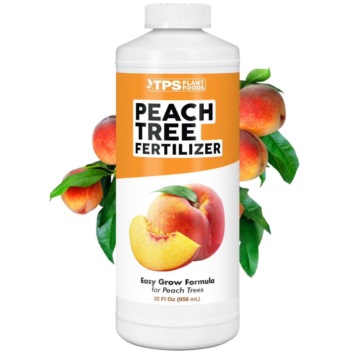 TPS NUTRIENTS Peach Tree Fertilizer bottle pour for even feeding
