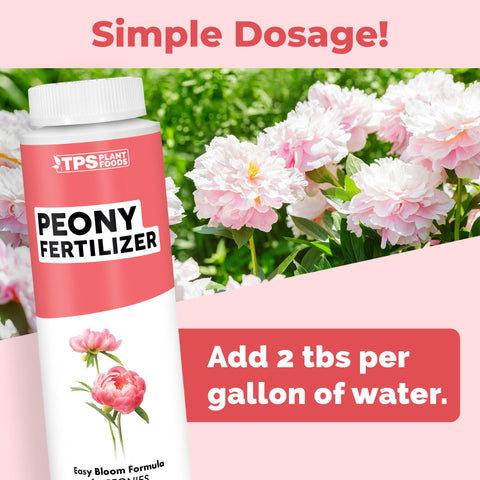 TPS NUTRIENTS Peony Fertilizer supports healthy foliage and growth