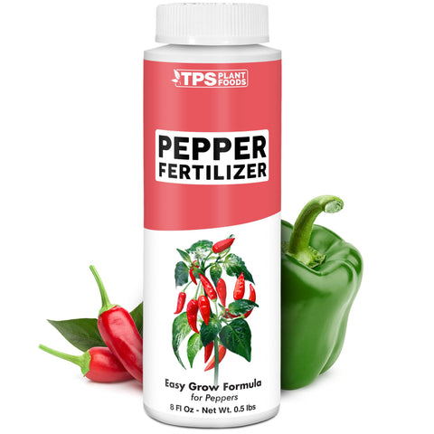 TPS NUTRIENTS Pepper Fertilizer bottle pour supports robust peppers