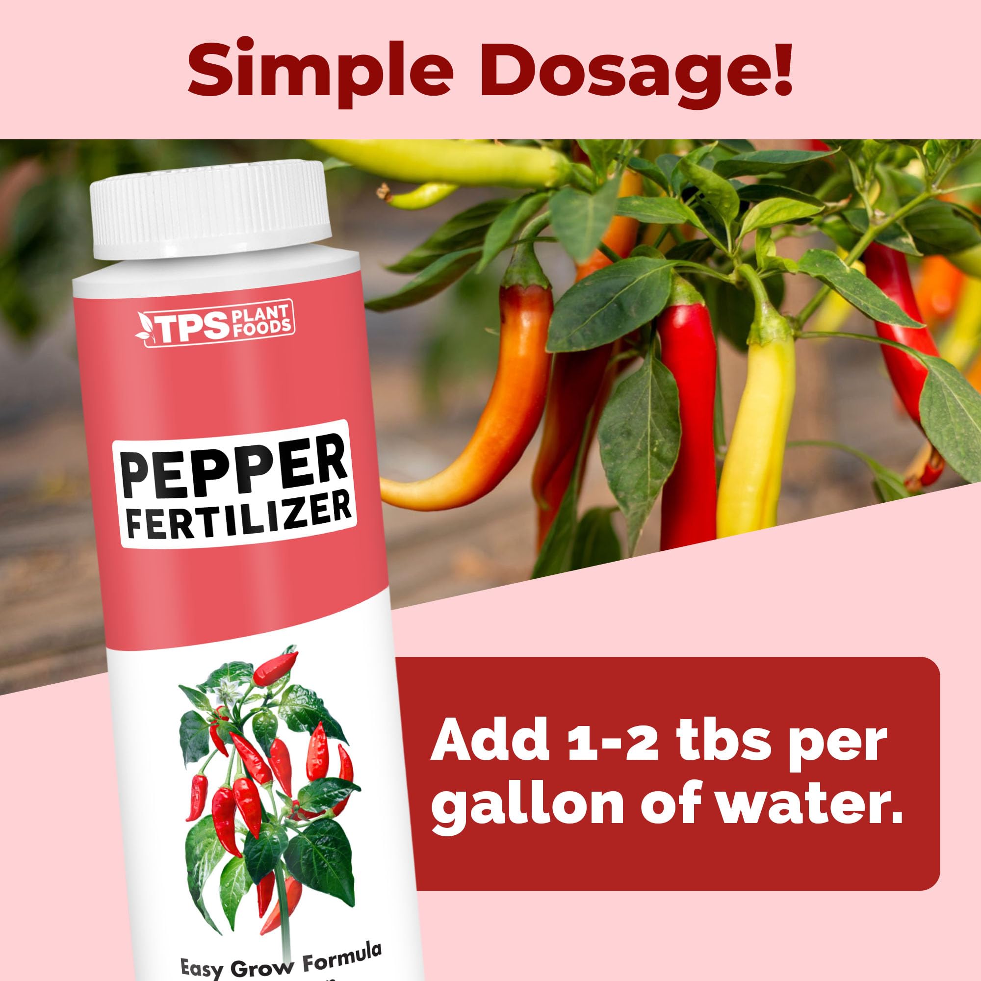 TPS NUTRIENTS Pepper Plants demonstrates healthier growth and vigor
