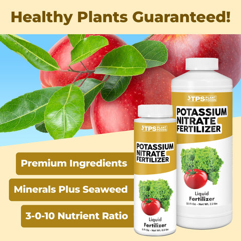 TPS NUTRIENTS liquid fertilizer drops ready-to-use for fast root uptake.