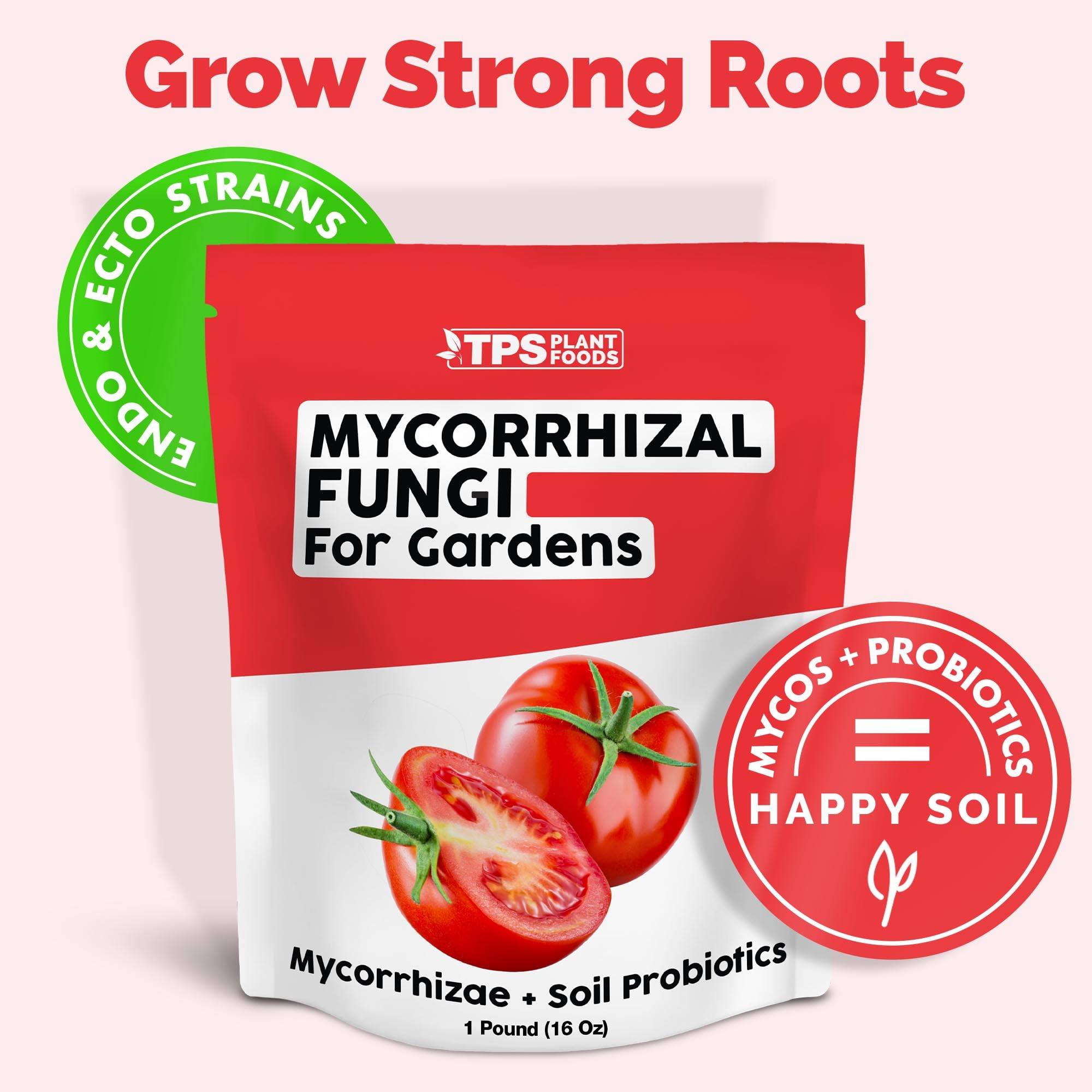 TPS NUTRIENTS root growth extension shows expanded root reach for better water and nutrient uptake.