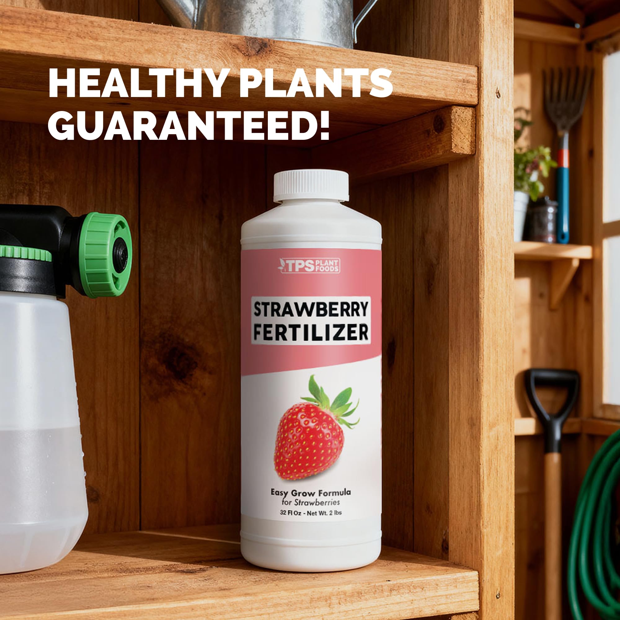 TPS Nutrients Strawberry Fertilizer nourishing root runners to strengthen spread