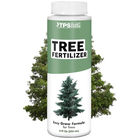 TPS NUTRIENTS Tree Fertilizer bottle pour enables easy dilution for stronger roots.
